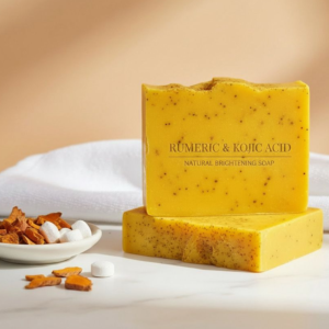 Tumeric brightening and kojic acid Soap