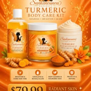 Turmeric Brightening Body Care Set