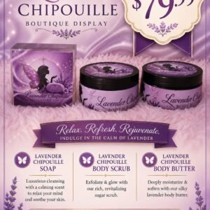 Lavender Chipouille — Boutique Display