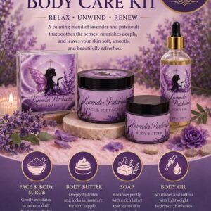 Lavender Patchoulie Body Care Set