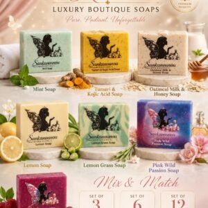 Sankanounou Radiance – Colorful Luxury Boutique Soap Collection